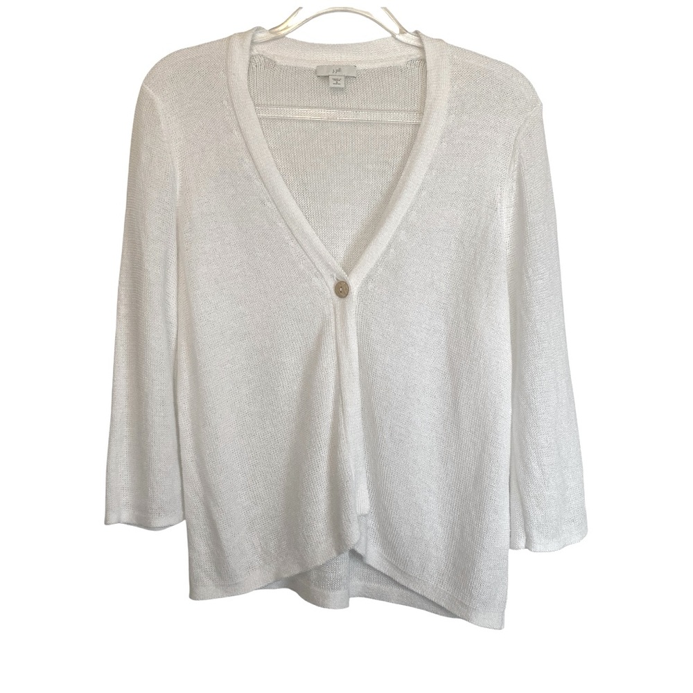 J. Jill Button Front Cardigan Sweater